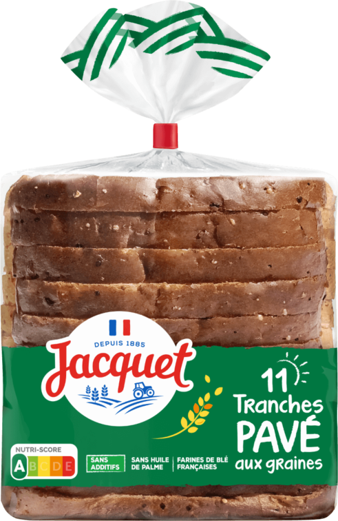 Pav Aux Graines X Tranches Pains Jacquet