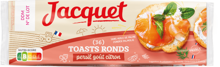 Toast Rond Toasts ronds - Pains Jacquet