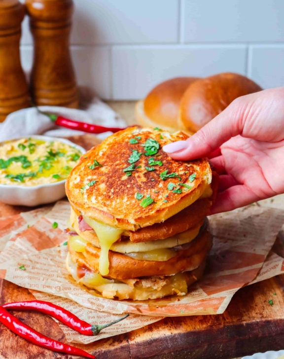 Croque Savoyard avec Dip de Courge