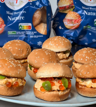 Mini Egg Salad Burgers